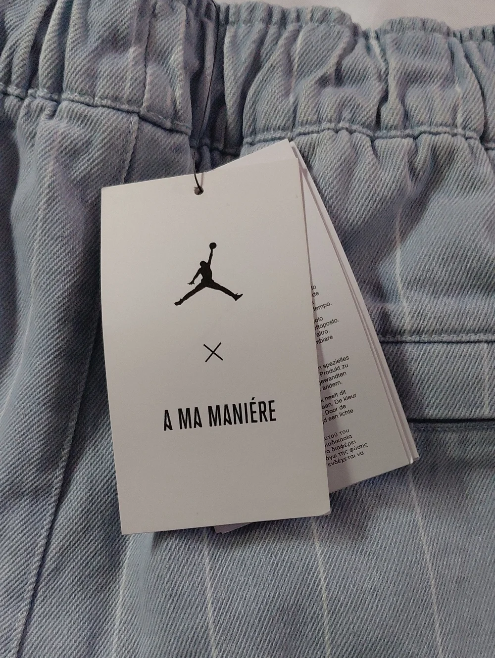 Jordan x A Ma Maniére Denim Shorts in the 